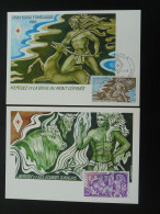 Carte Maximum Card (x2) Mythologie Hercule Mythology Croix Rouge Red Cross Monaco 1983 - Mitología