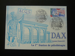 Carte Maximum Card Thermalisme Dax Ville Thermale 40 Landes 1988 (ex 1) - Termalismo