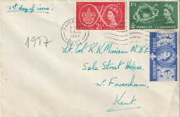 LETTERA 1957 UK SERIE JUBILEE JAMBOREE (MZ904 - Brieven En Documenten