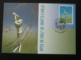 Carte Maximum Card Golf Monaco 1993 - Golf