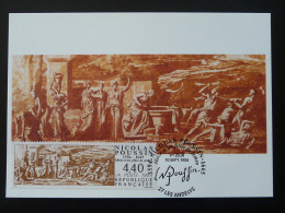Carte Maximum Card Moise Et Jethro Tableau De Nicolas Poussin Les Andelys 27 Eure 1994 - Judaísmo