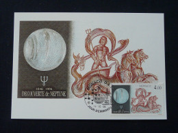 Carte Maximum Card Mythologie Neptune Mythology Cheval Horse Monaco 1996 - Mythology