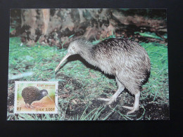 Carte Maximum Card Oiseau Kiwi Bird France 2000 - Kiwi's