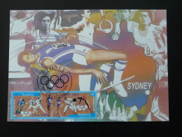 Carte Maximum Card Jeux Olympiques Sydney Olympic Games France 2000 - Ete 2000: Sydney