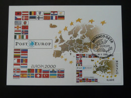 Carte Maximum Card Europa Cept Monaco 2000 - 2000