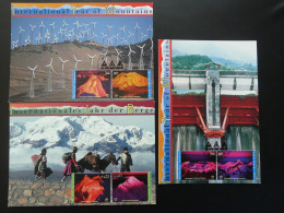 Série De 6 Set Of Cartes Maximum Cards Année Internationale De La Montagne Year Of Mountain ONU UNO 2002 - Tarjetas – Máxima