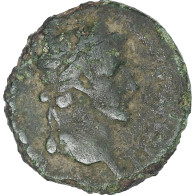 Tibère, Quadrans, 14-21, Lugdunum, Bronze, B+, RIC:32 - The Julio-Claudians (27 BC To 69 AD)