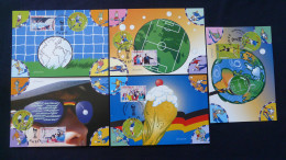 Série De 5 Set Of 5 Cartes Maximum Cards Coupe Du Monde Football World Cup France 2006 - 2006 – Duitsland