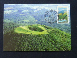 Carte Maximum Card Portraits De Régions Volcan D'Auvergne Volcano Clermont Ferrand 63 Puy De Dome 2006 - Vulkane