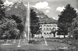 11758452 Glarus GL Hotel Glarnerhof Mit Volksgarten Und Wiggis Glarus - Autres & Non Classés