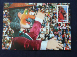 Carte Maximum Card Portraits De Régions Géant De Carnaval Dunkerque 59 Nord 2007 - Carnevale