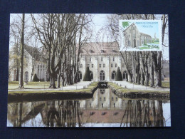 Carte Maximum Card Abbaye De Royaumont 95 Val D'Oise 2009 - Abbayes & Monastères