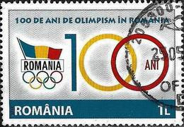 2014 - 100 YEARS OF OLYMPICS IN ROMANIA - Usado