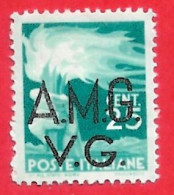 1945/47 (13) AMG V.G. Serie Democratica Cent. 25 Nuovo - Leggi Il Messaggio Del Venditore - Mint/hinged