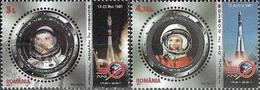 2011 - COSMOS - IURI GAGARIN & DORIN DUMITRU PRUNARIU - Used Stamps