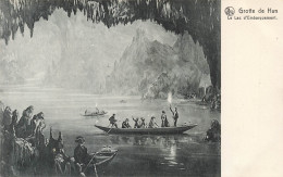 BELGIQUE - Rochefort - La Grotte De Han - Le Lac D'Embarquement - Carte Postale Ancienne - Rochefort