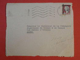 AZ0 ALGERIE E.A   LETTRE DEVANT 1962 BONE  A ALGER BANQUE   +E A BARRES +AFF . INTERESSANT+ + - Briefe U. Dokumente