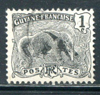 GUYANE- Y&T N°49- Oblitéré - Gebraucht