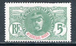 HAUT SENEGAL ET NIGER- Y&T N°4- Neuf Sans Gomme - Unused Stamps