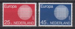 Europa/Cept, NL  942/43 , Xx  (K 2690) - 1970