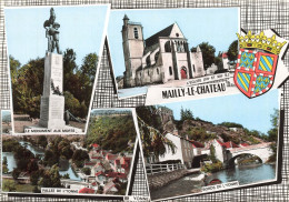 Mailly Le Château * Souvenir De La Commune * Cp 4 Vues - Andere & Zonder Classificatie