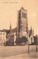 BELGIQUE - Ypres - Église Saint Martin - Carte Postale Ancienne - Other & Unclassified