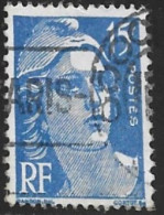 TIMBRE N° 886  -  MARIANNE DE GANDON   -  OBLITERE  -  1951 - Used Stamps