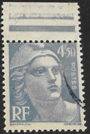 TIMBRE N° 718 A  -  MARIANNE DE GANDON   -  OBLITERE  -  1945 / 1947 - Used Stamps