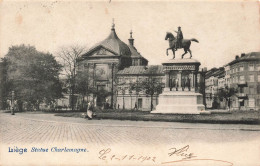 BELGIQUE - Liège - Statue Charlemagne - Dos Non Divisé - Carte Postale Ancienne - Liège