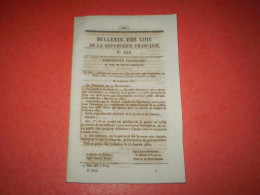 Lois 1852: Mode De Nomination Dans La Gendarmerie. Organisation Gendarmerie En Guyane. Divers Crédits Pour Les Ministère - Decreti & Leggi