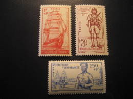 NEW CALEDONIA Caledonie Yvert 190/2 Cat. 5,40 Eur Aprox. ** Unhinged 1941 France D' Outremer Set Colonies - Nuevos