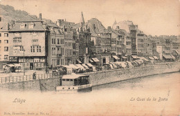 BELGIQUE - Liège - Le Quai De La Batte - Nels - Animé  - Carte Postale Ancienne - Lüttich