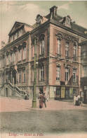 BELGIQUE - Liège - Hôtel De Ville - Animé - Colorisé - Carte Postale Ancienne - Liège