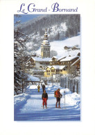 74 - Le Grand Bornand - Les Joies Du Ski De Fond Au Grand Bornand - Au Fond, L'Eglise - Le Grand Bornand