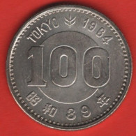 JAPAN - 100 YEN 1964 OLYMPICS -SILVER- - Japan