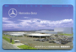 Japan Japon Telefonkarte Télécarte Phonecard Telefoonkaart -  Auto Car  Mercedes Benz - Auto's
