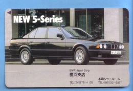 Japan Japon Telefonkarte Télécarte Phonecard Telefoonkaart -  Auto Car  BMW - Cars