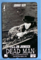 Japan Japon Telefonkarte Télécarte Phonecard Telefoonkaart -  Kino Film Movie Dead Man Johnny Depp - Cinema