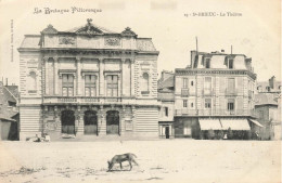 St Brieuc * Place Et Le Théâtre * Salle De Spectacle * Café De L'univers - Saint-Brieuc