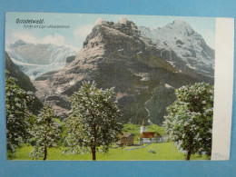 Grindelwald Kirche Mit Eiger U. Viescherfomer - Wald