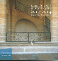 MONUMENTS HISTORIQUES 2013-2014, Deux Années De Protections (2015) - Rhône-Alpes