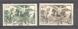 Guyane  :  Yv 216-17  (o) - Gebraucht