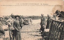 MILITARIA - En Belgique - La Reine Des Belges Accompagnée Du Général De Cœnninck - Carte Postale Ancienne - War 1914-18