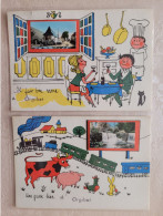 Grosse Bise D'orgibet , 2 Cartes , Train - Sonstige & Ohne Zuordnung