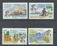 CAMERUN   YVERT   859/62    MNH  ** - Christophe Colomb