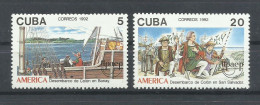 CUBA  YVERT   3203/4    MNH  ** - Christoffel Columbus