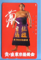 Japan Japon Telefonkarte Télécarte Phonecard Telefoonkaart -  Sport Sumo Ringen - Sport