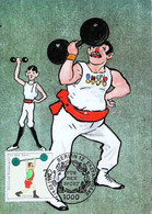 ► Haltérophilie - Weightlifting  - Gewichtheben - Carte Maximum Card (Berlin Germany 1991) Fur Den Sport - Weightlifting