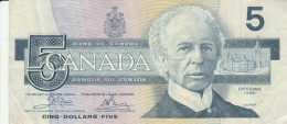BANCONOTA CANADA 5 VF (VS486 - Canada