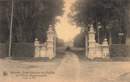 BELGIQUE - Marneffe - École Française Des Pupilles De L'armée - Entrée Du Parc - Carte Postale Ancienne - Autres & Non Classés